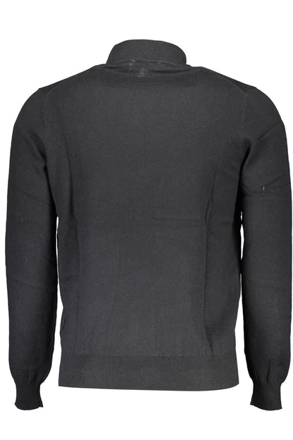 Eco-Chic Rollkragenpullover mit edler Stickerei