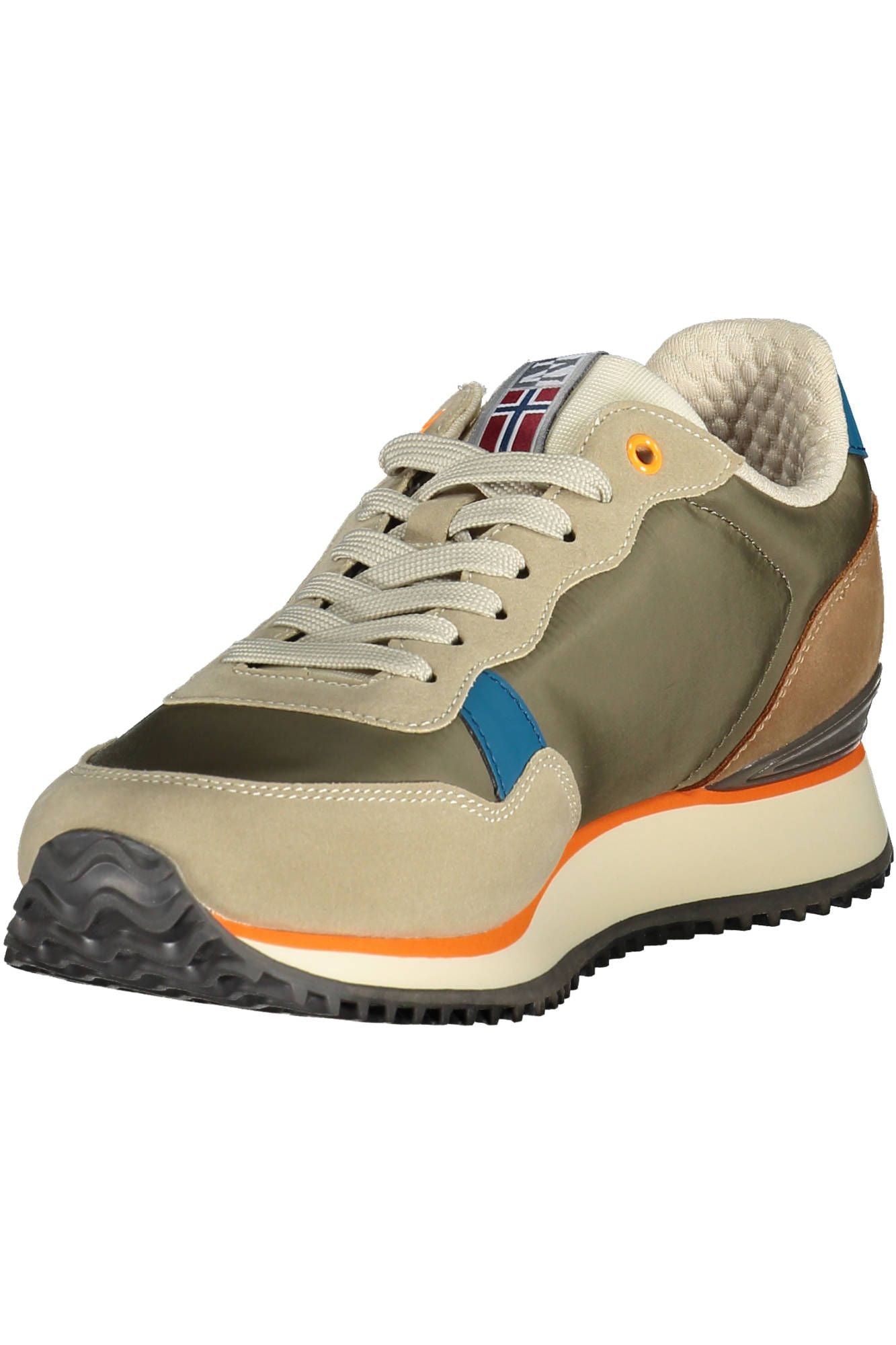 Napapijri Beige Polyester Men Sneaker