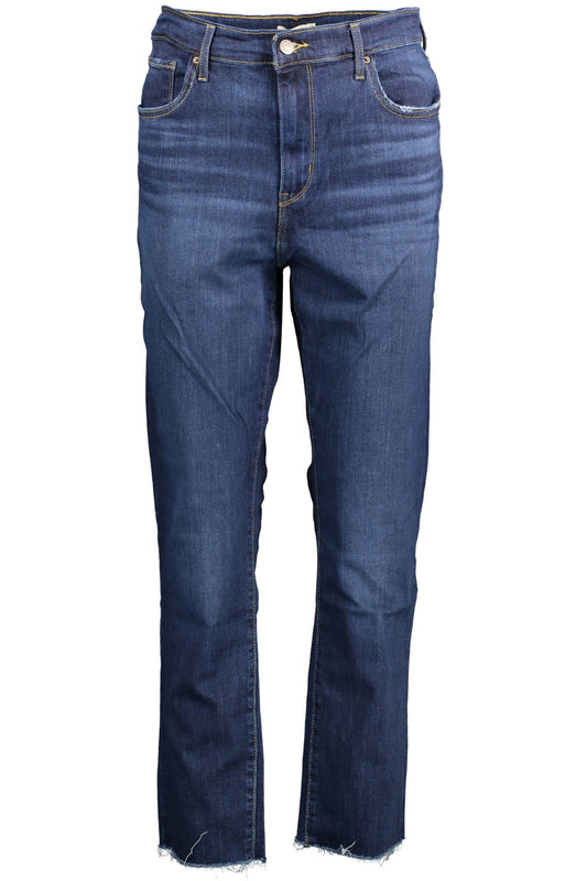 Schicke Blue Denim Stretch Jeans