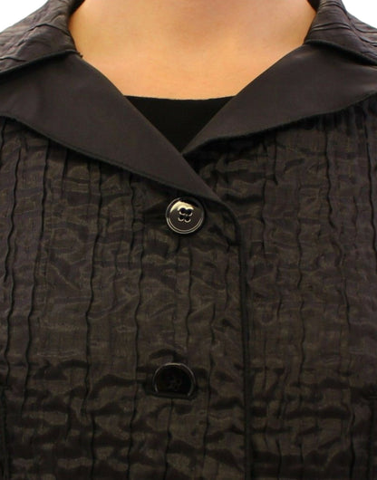 Elegant Black Bolero Shrug Jacket
