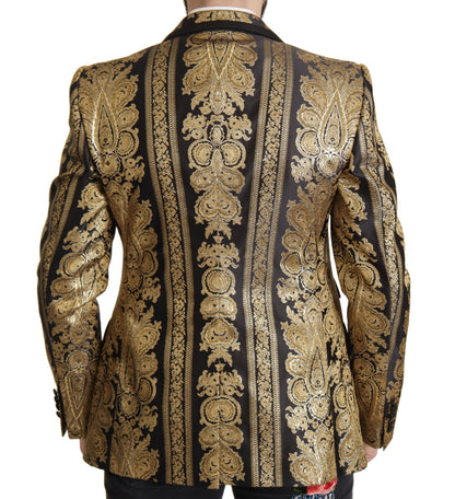 Eleganter einreihiger Jacquard-Blazer