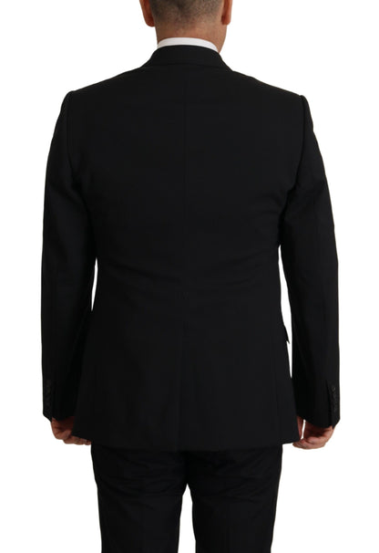 Schwarze Jacke, Weste, 2-teiliger MARTINI-Blazer