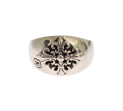 Exquisite Silver Statement Ring for Men