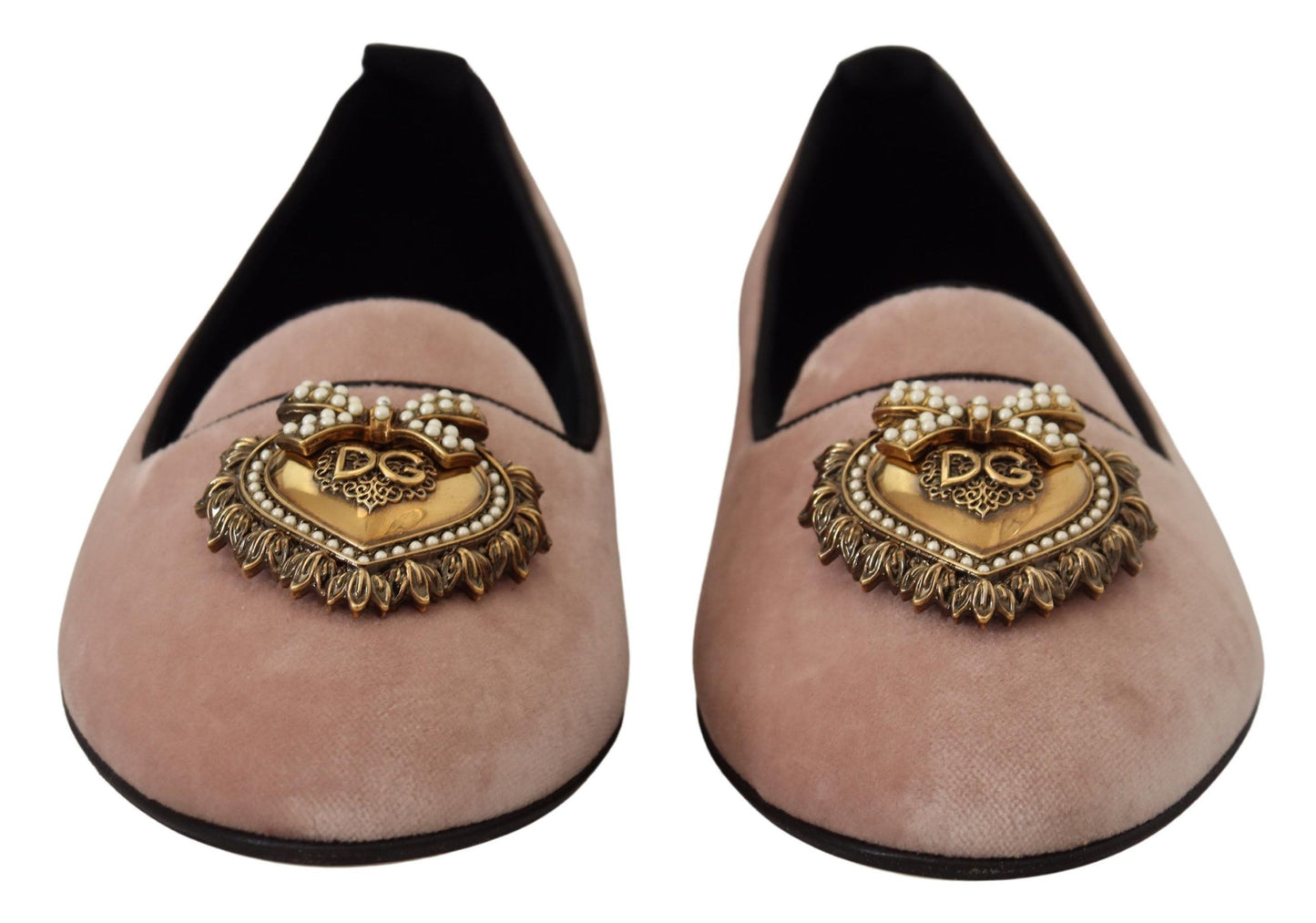 Rosa Samt-Slip-Ons-Loafers-Flats-Schuhe