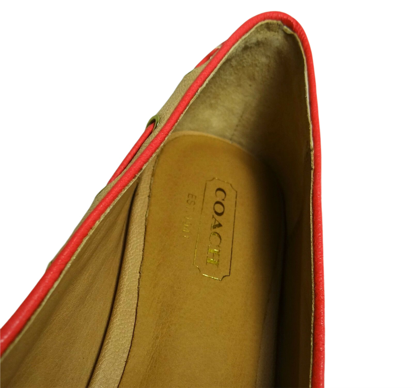 Manika Soft Tan Leather Flat Shoes