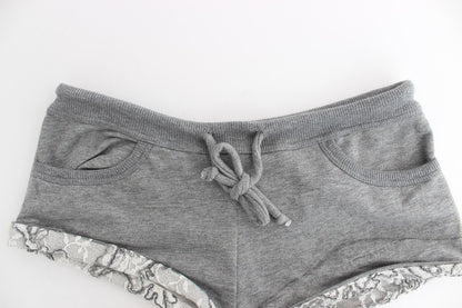 Lingerie Mini short gris Vêtements de nuit Hotpants