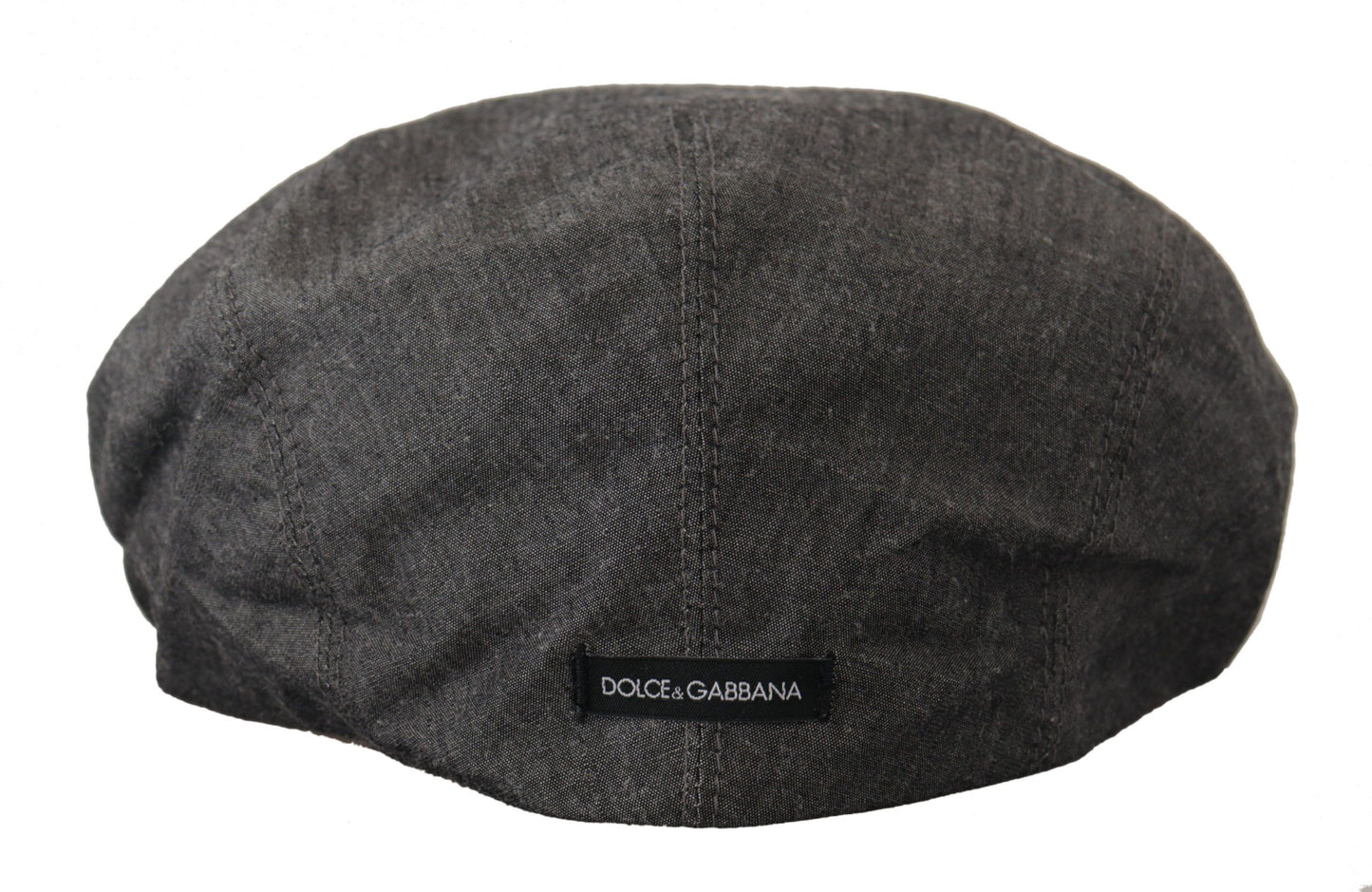 Cappello da uomo grigio Newsboy Capello in misto cotone