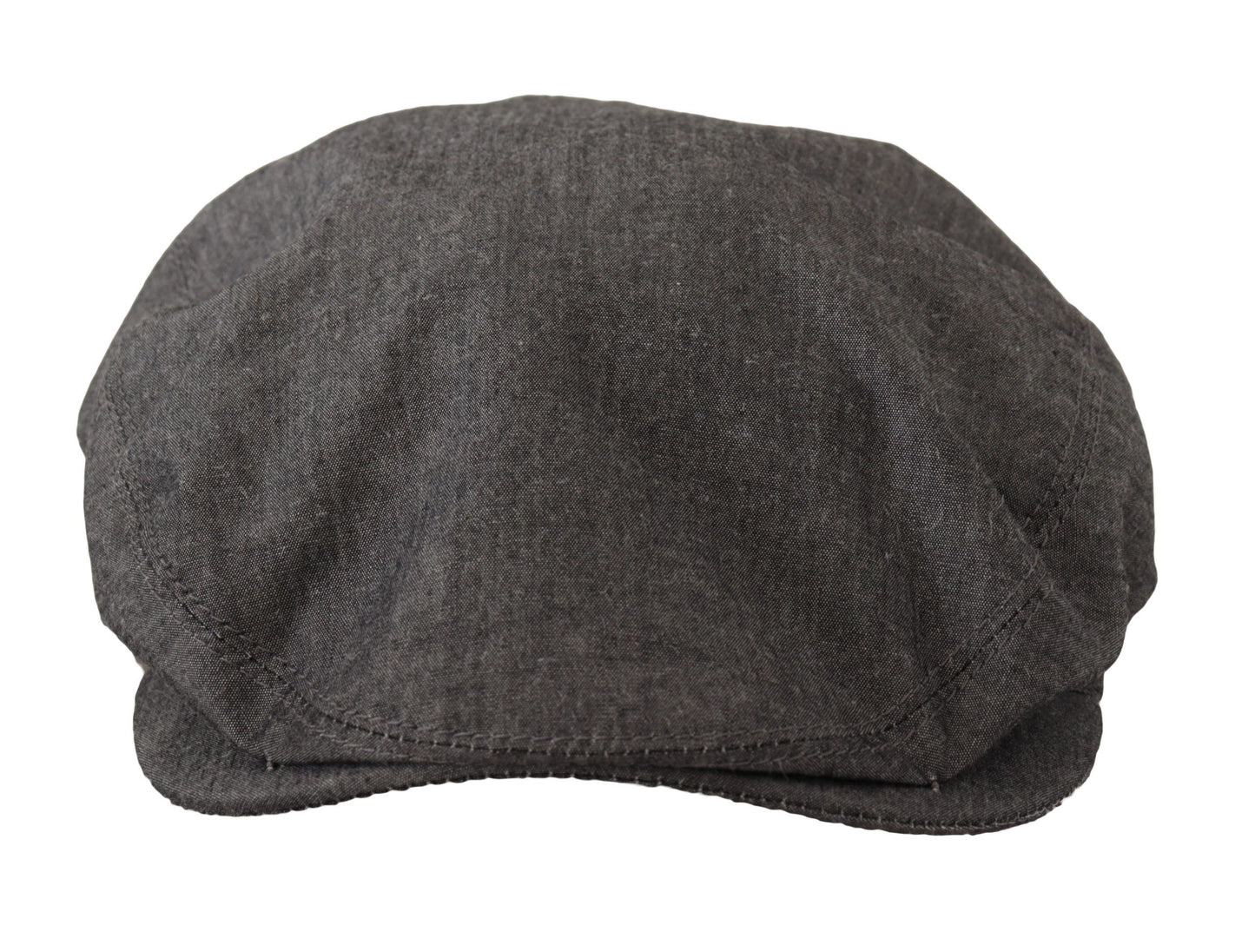 Cappello da uomo grigio Newsboy Capello in misto cotone