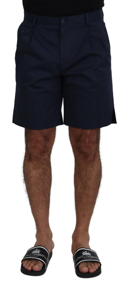 Elegante blaue Chino Shorts