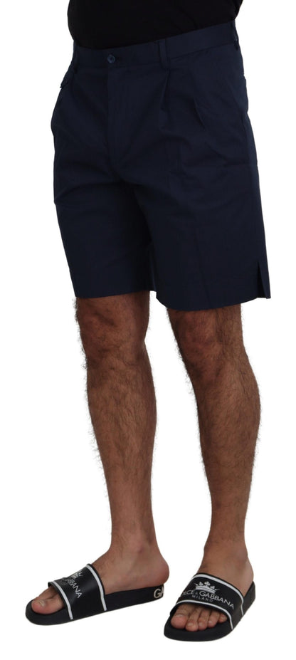 Elegante blaue Chino Shorts