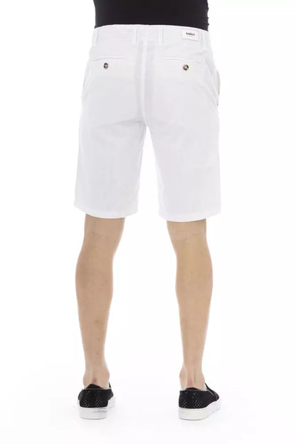 Elegante weiße Bermudashorts für Herren