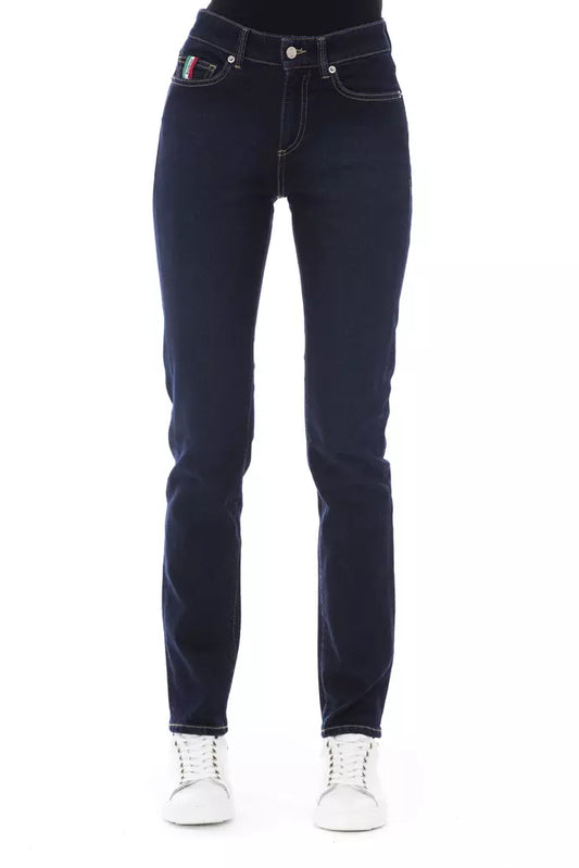 Jeans e pantaloni in cotone blu