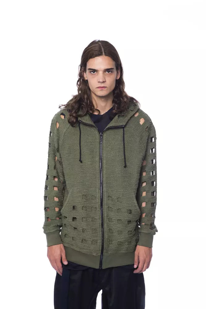 Maglione in cotone militare