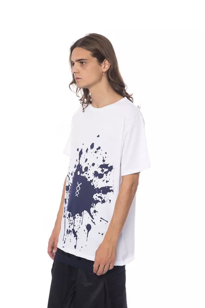 Nicolo Tonetto White Cotton Men T-Shirt