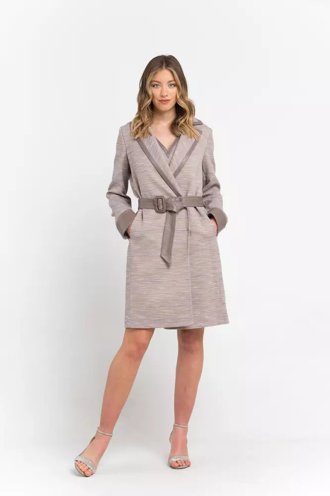 Giacche e cappotto in cotone beige