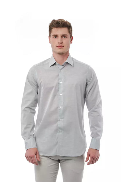 Chemise en coton grise