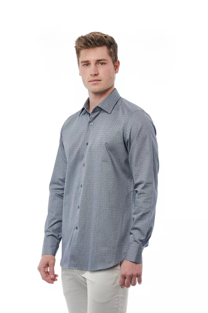 Chemise en coton noir