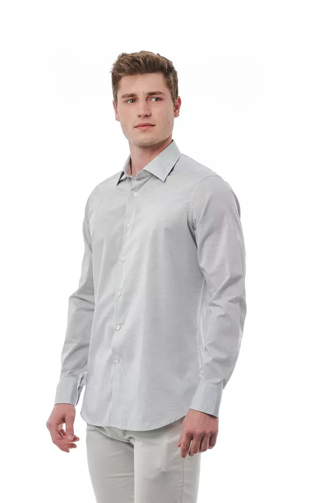 Chemise en coton grise