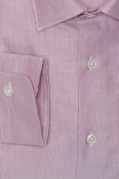 Robert Friedman Pink Cotton Men Shirt