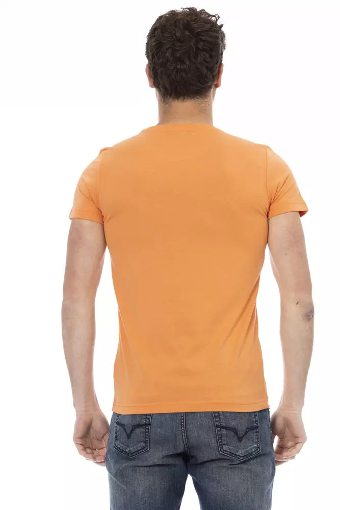 T-shirt in cotone arancione