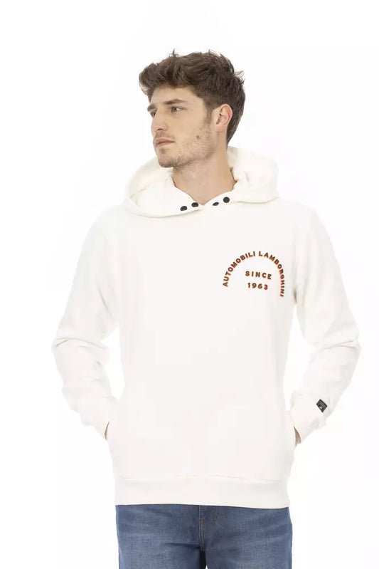 Maglione in cotone bianco