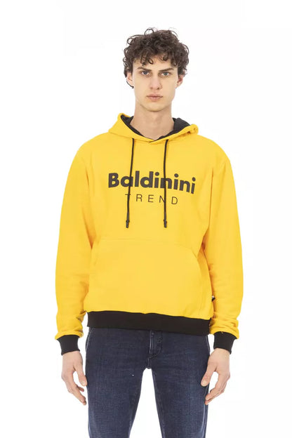 Maglione di cotone giallo