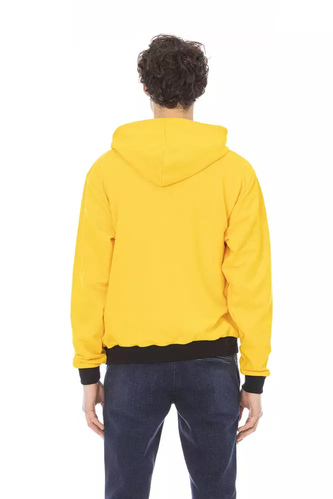 Maglione di cotone giallo