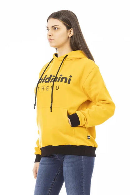 Maglione di cotone giallo