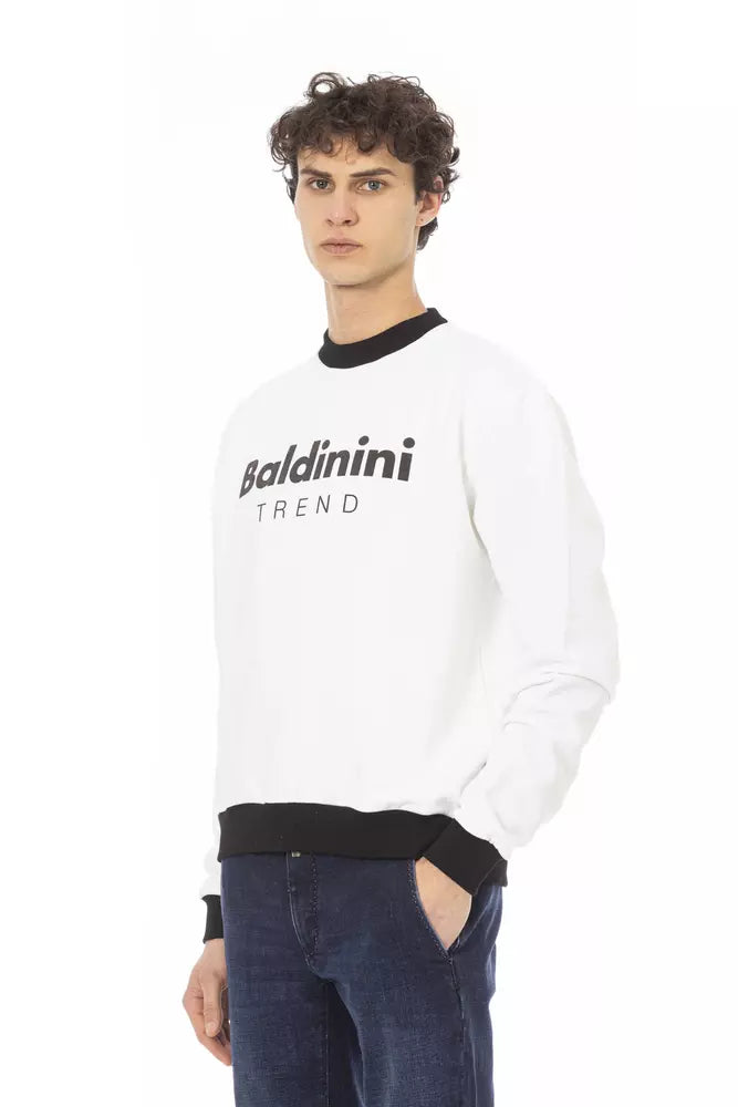 Maglione in cotone bianco