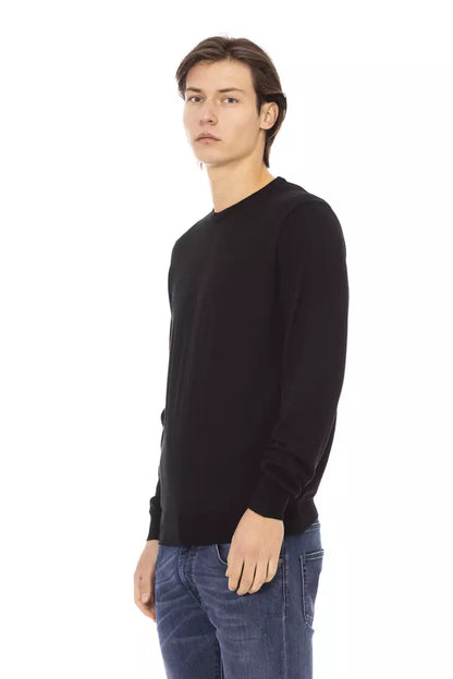 Maglione in tessuto nero