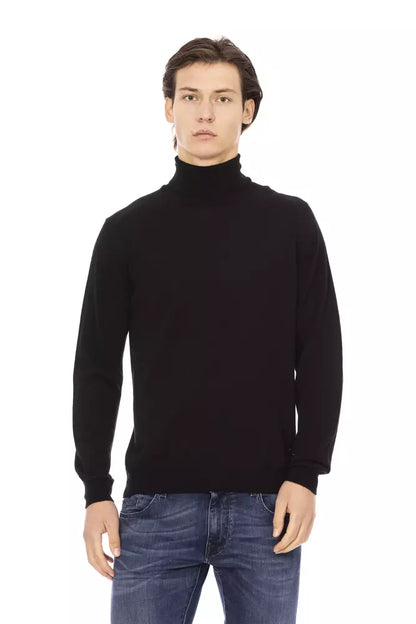 Maglione in tessuto nero