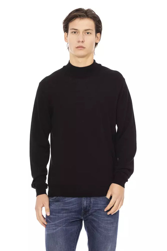 Maglione in tessuto nero