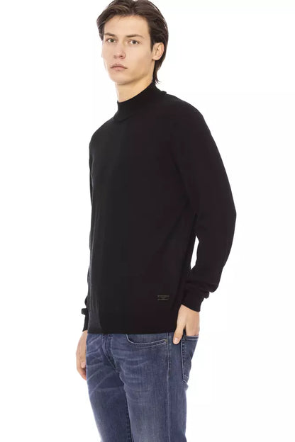 Maglione in tessuto nero