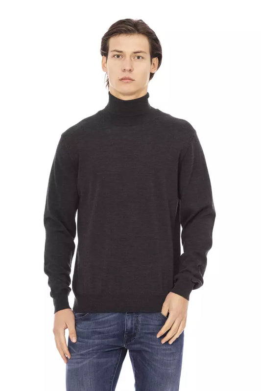 Eleganter Rollkragenpullover in Braun