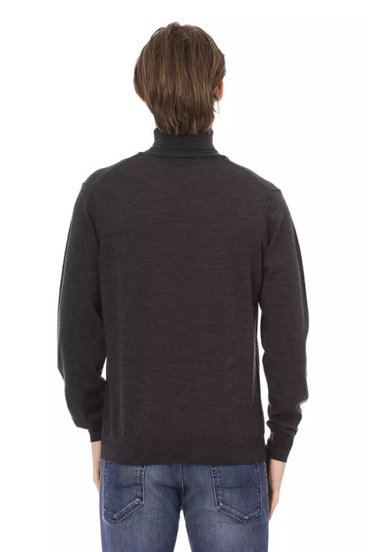 Eleganter Rollkragenpullover in Braun