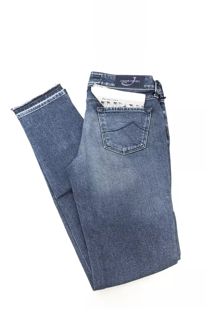 Blaue Jeans und Hose aus Baumwolle