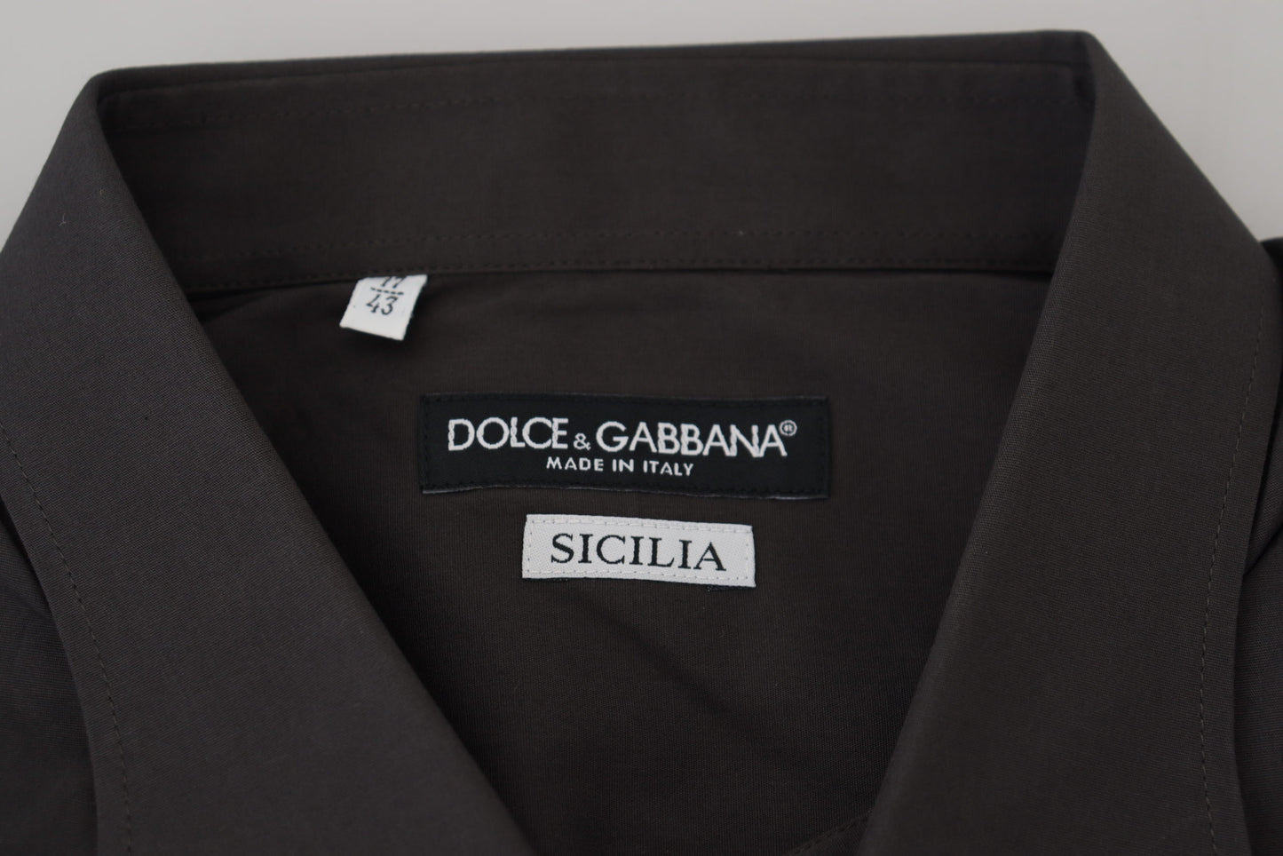 Elegantes, graues Sicilia Slim Fit Hemd