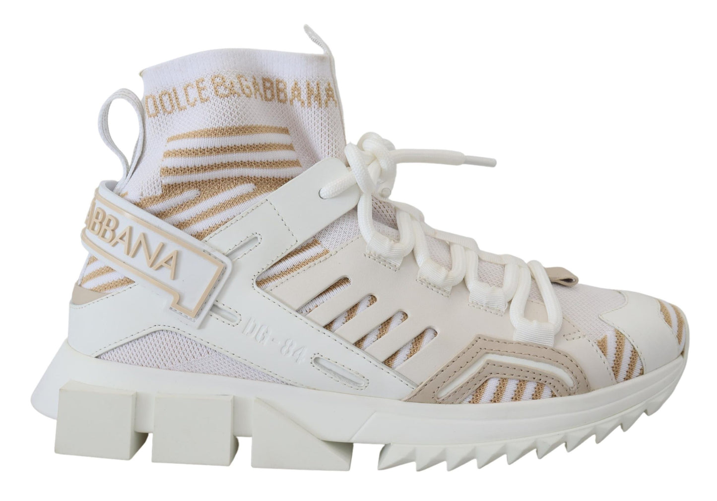 Elegante weiß-beige SORRENTO Sneakers