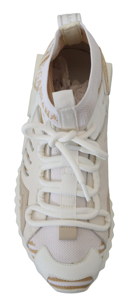 Scarpe sneakers Sorrento bianche beige