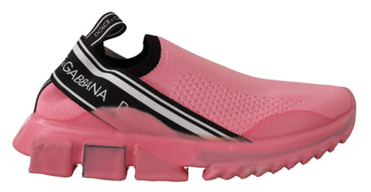 Sneakers basse rosa slip on casual Sorrento