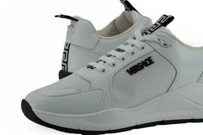 Sneakers in pelle di vitello bianca