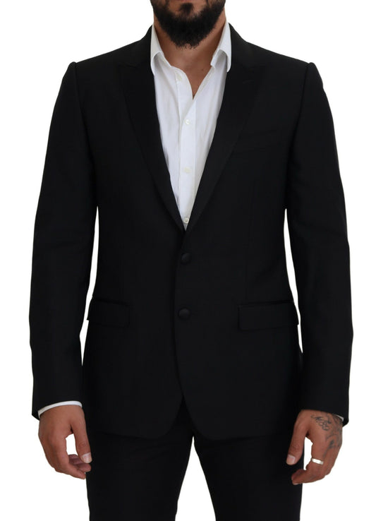 Blazer Martini formale slim fit nero