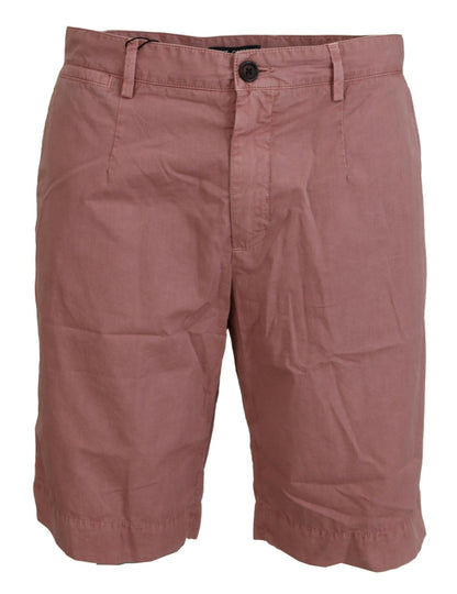 Exquisite rosa Chino-Shorts für Herren