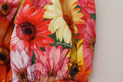 Ärmelloses Crop Top mit floraler Eleganz