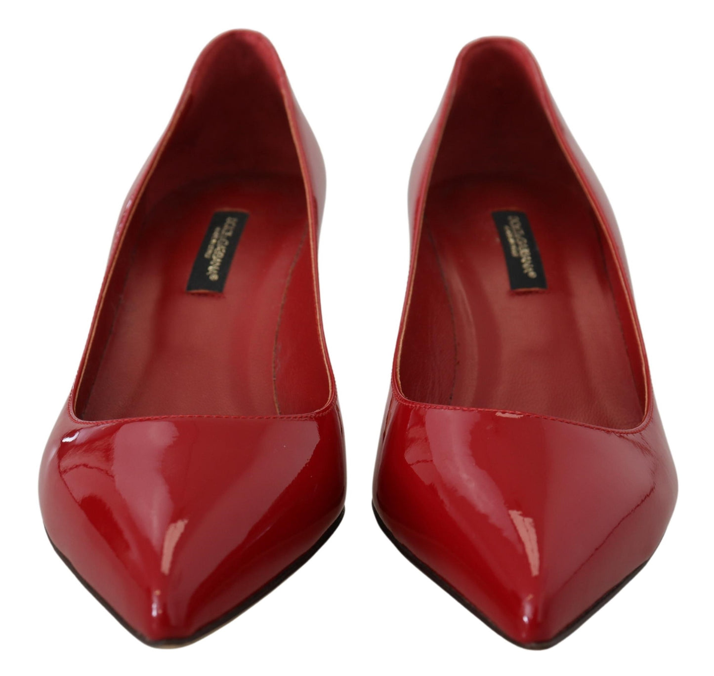 Exquisite rote Lackpumps