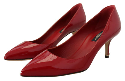 Exquisite rote Lackpumps