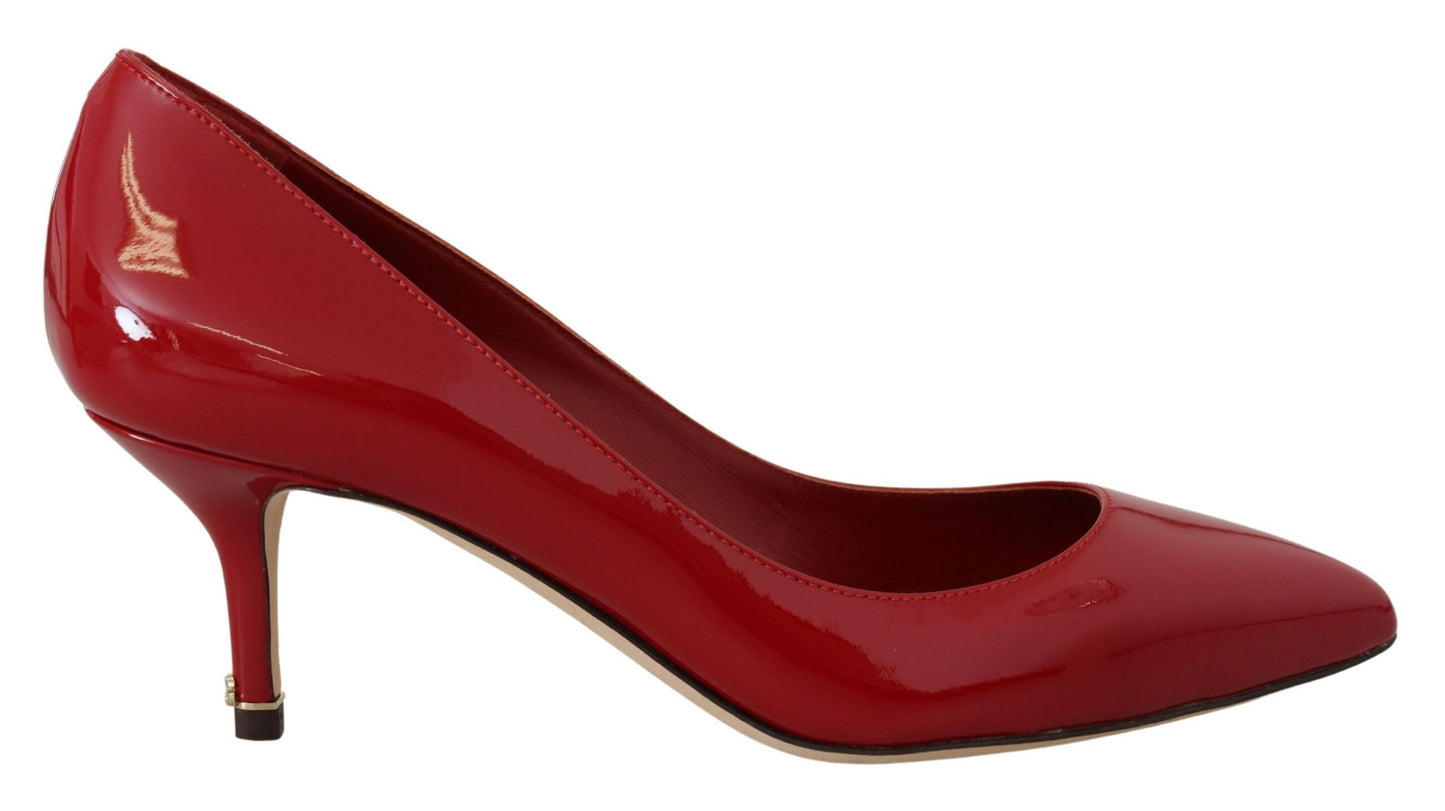 Exquisite rote Lackpumps