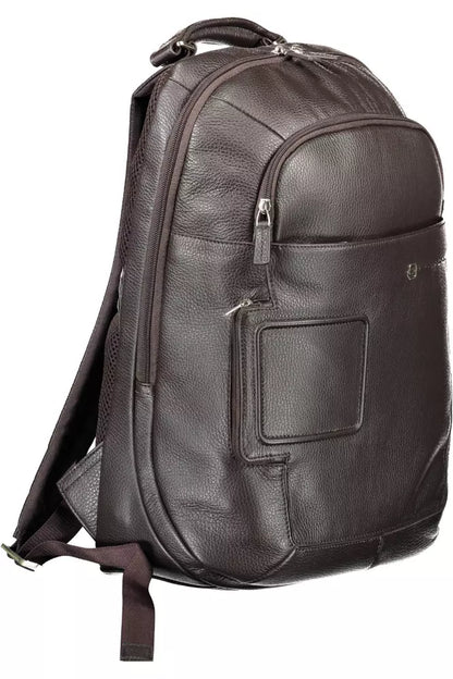 Eleganter brauner Tech-Savvy-Rucksack