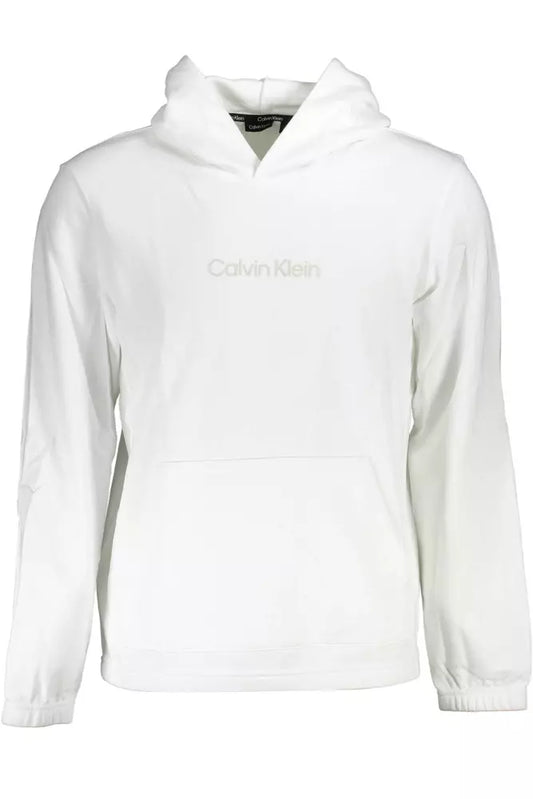 Calvin Klein White Cotton Men Sweater