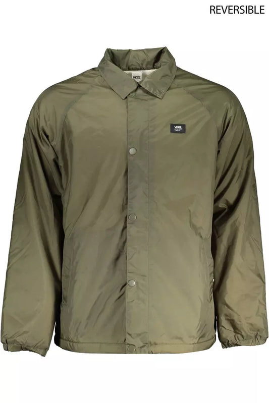 Vans Green Nylon Men Jacket